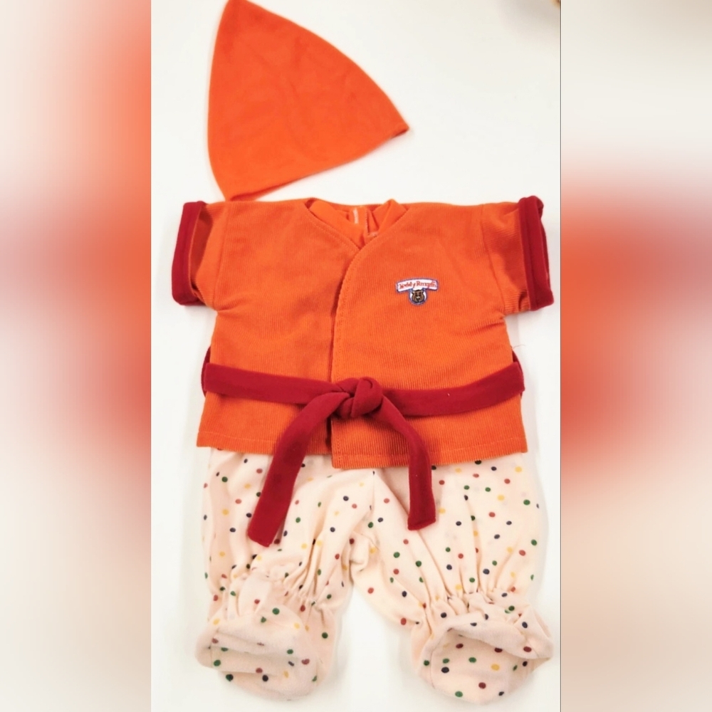 Original Teddy Ruxpin Sleeping outfit -‎ Pajamas, robe, belt, sleeping cap
